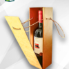 CAJA BOTELLA LAZO Caja para botella de vino