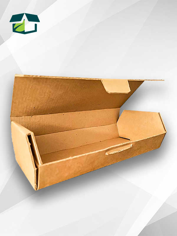 Caja hexagonal y rectangular