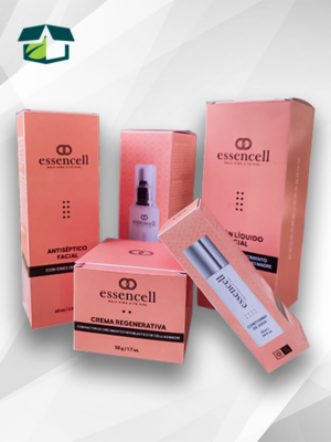 Caja para cosméticos o producto individual