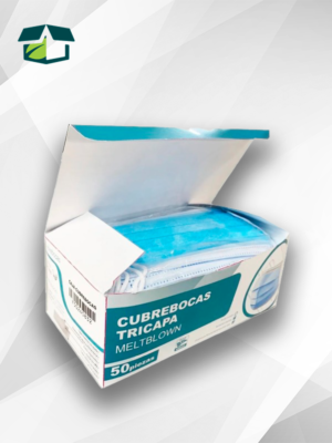 Caja para cubrebocas