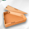 Caja para pizza y rebanada de pizza