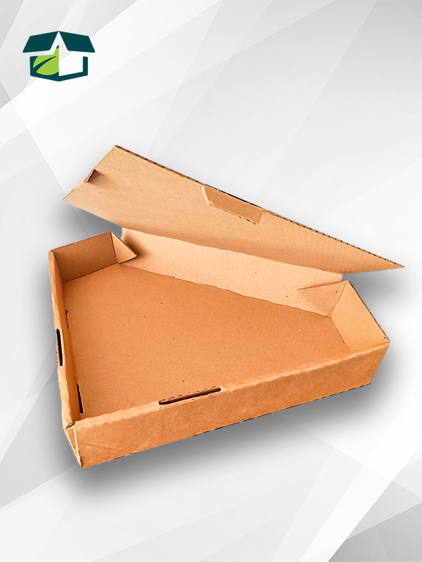 Caja para pizza y rebanada de pizza